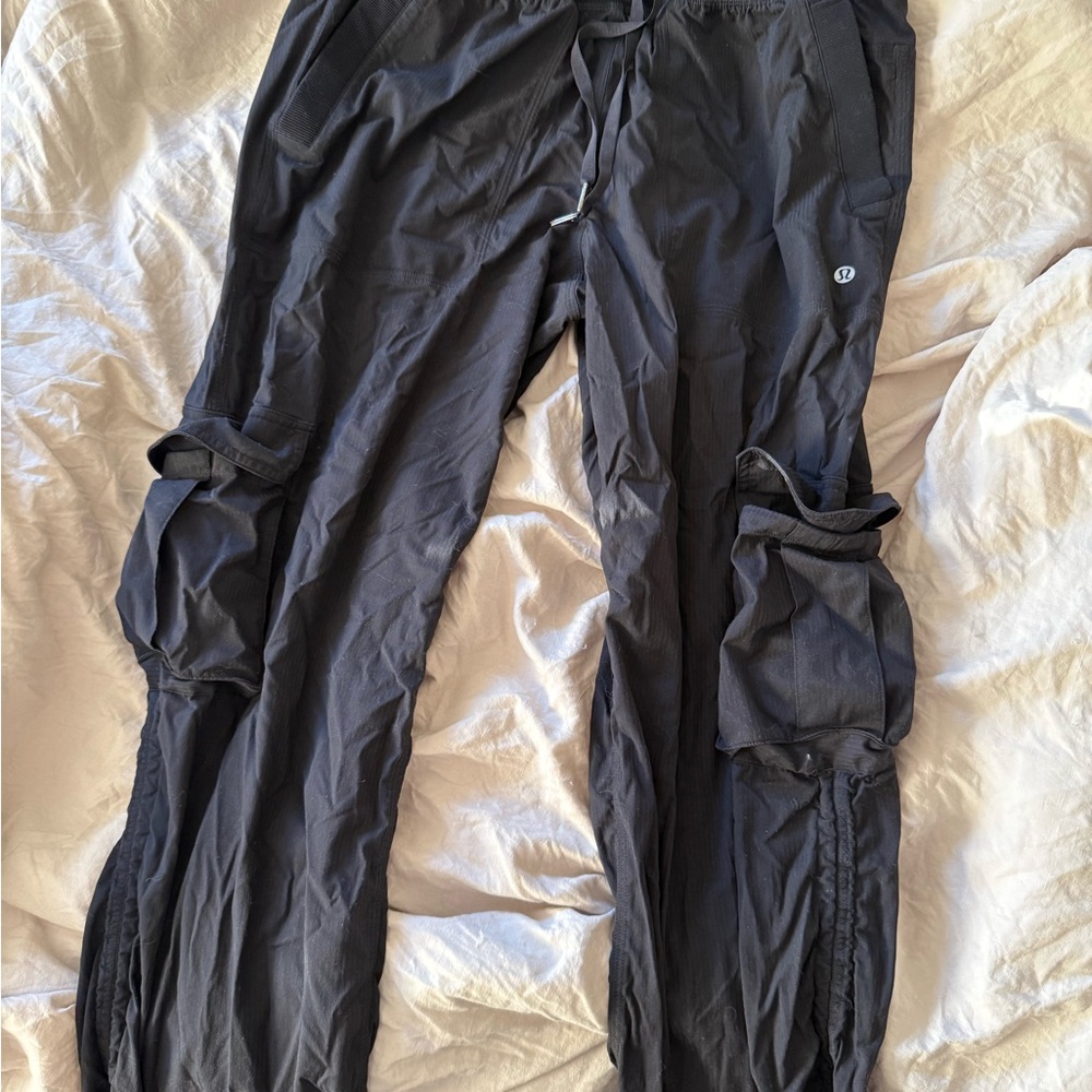 Black Lululemon Dance studio  Cargo Pants